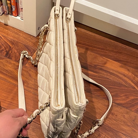 Kate Spade White Quilted Shoulder Bag - Picture 11 of 13